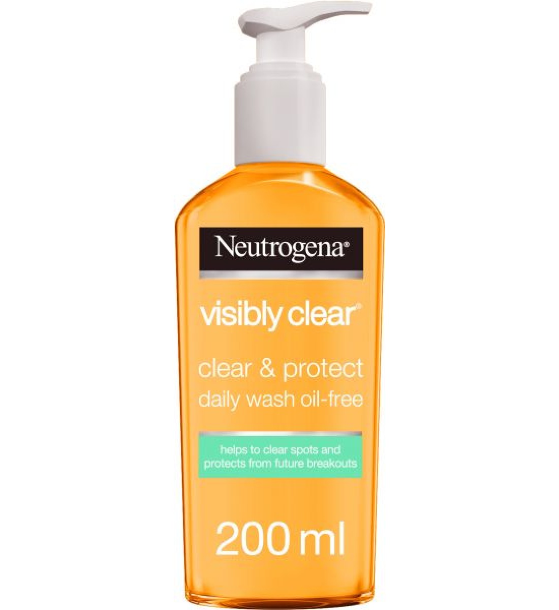 نيوتروجينا، غسول للوجه، فيزيبلي كلير، نقاء وحماية، مرطب خال من الزيوت، 200 مل